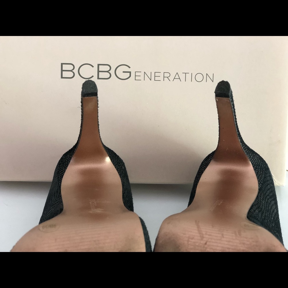 Bcbgeneration Black Leather Pump - image 7